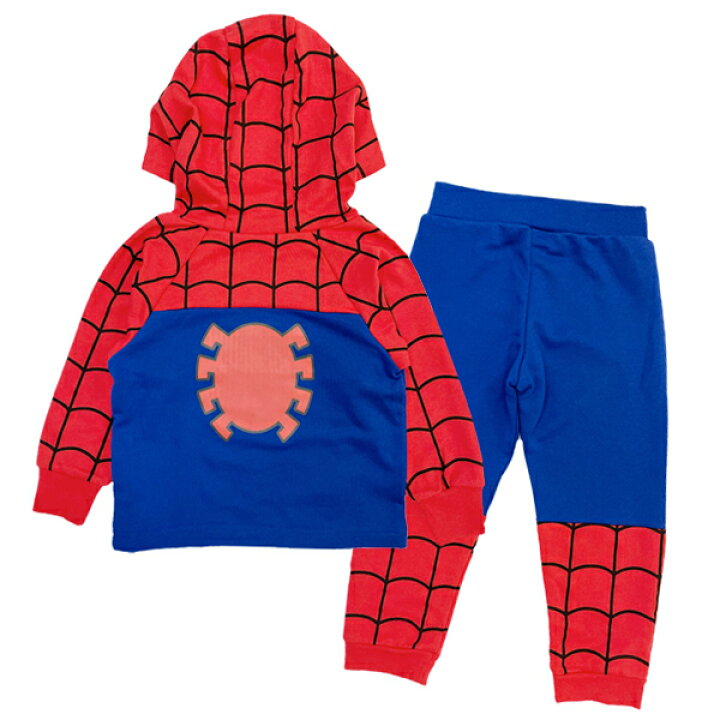 最安値挑戦！】 スパイダーマンパジャマ仮装ハロウィンコスプレ男の子