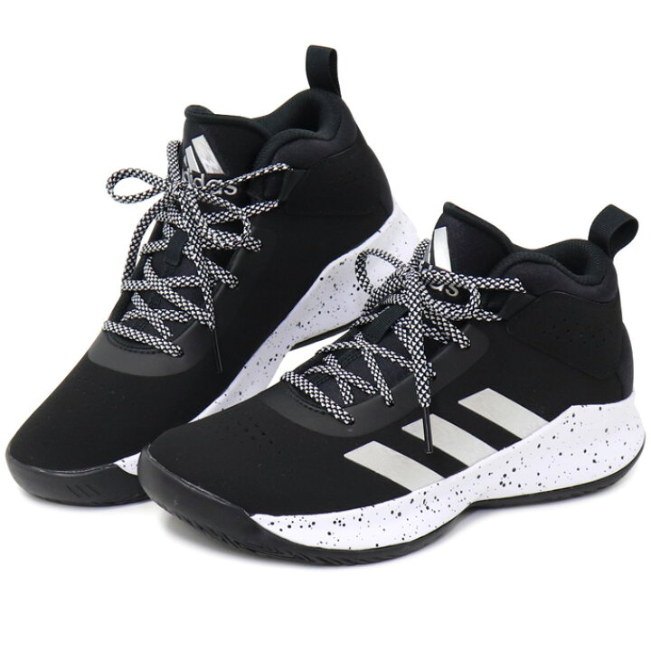 楽天市場 アディダス バッシュ ジュニア バスケットシューズ キッズ ハイカットスニーカー 運動靴 軽量 Adidas Cross Em Up 5 K Wide Super Foot