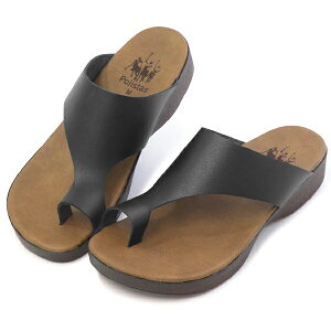 トングサンダル メンズ カジュアルサンダル 靴 無地 軽量 男性 コンフォートサンダル 日本製 Polistas 24351