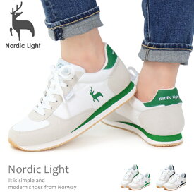 クラシックスニーカー ウォーキングシューズ レディース スニーカー カジュアルシューズ ローカット 靴 軽量 おしゃれ Nordic Light ノルディックライト NL0082