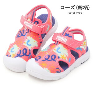 PUMA �v�[�} �T���_�� �L�b�Y �E�H�[�^�[�V���[�Y �A�N�A�V���[�Y �j�̎q ���̎q �t�@�����[�T�[�T���_�� �j�̎q ���̎q �q�� FUN RACER SANDAL PS
