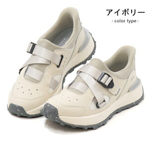 ムーンスター スニーカー レディース メンズ 厚底 スリッポン ベルトストラップ ウォーキングシューズ ダッドスニーカー ダッドシューズ B/M アイビーモック 靴