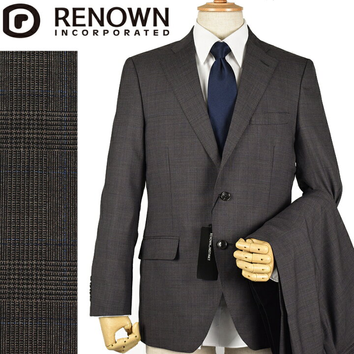 楽天市場】◇RENOWN_INSTINKT レナウン◇春夏 グレンチェック柄 ウール 