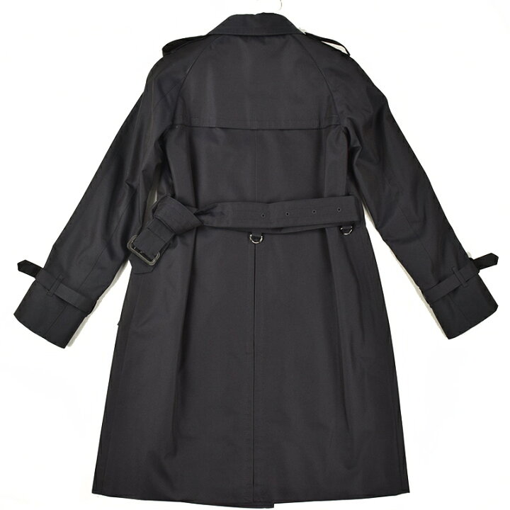 AQUASCUTUM TRENCH COAT NAVY A9252101-39 アクアスキュータム  