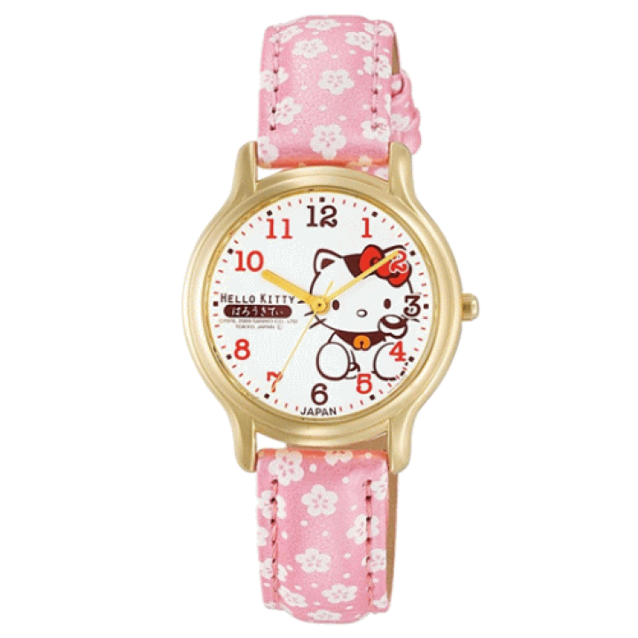 楽天市場】【5855】☆3【キティウォッチ】CITIZEN シチズン Q&Q