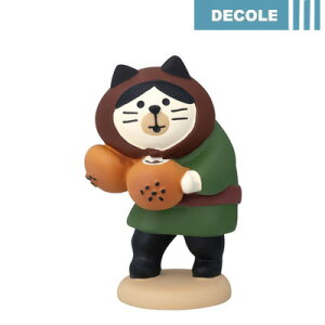 デコレ コンコンブル あんぱんどろぼう猫 ZCB-47317 やまねこベーカリー まったパンまつり DECOLE concombre 猫 ねこ ネコ 小さめ ミニチュア 置物 飾り インテリア 可愛い かわいい コンパクト