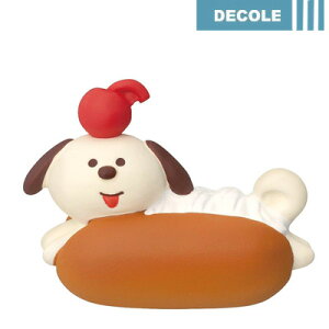 デコレ コンコンブル わんコッペ ZCB-47319 やまねこベーカリー まったパンまつり DECOLE concombre 犬 イヌ いぬ 小さめ ミニチュア 置物 飾り インテリア 可愛い かわいい コンパクト おしゃれ 雑