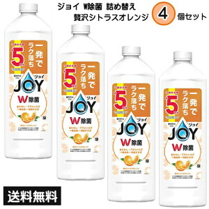 WC W JOY ґVgXIW̍ lߑւ (670ml) ×4 Hp l lւ Hp  t{gɂ  7y4504z