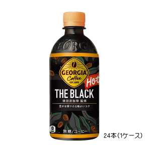 日本コカコーラ ジョージア ザ・ブラック HOT 440ml×24本 PET