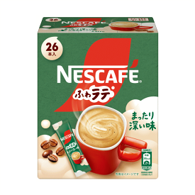 【6213】ネスカフェ エクセラ ふわラテ まったり深い味 26本 ×1個 インスタントコーヒー/スティックタイプ ネスレ