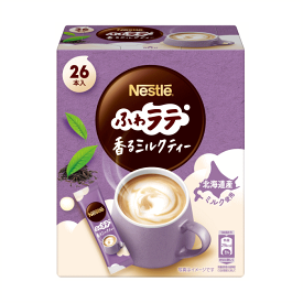 【6213】ネスレ ネスカフェ ふわラテ 香る ミルクティー 26本 x1個 インスタントコーヒー/スティックタイプ