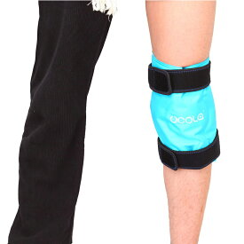 膝 アイシングサポーター アイスパック ゲルパック アイシングバッグ 冷やす 冷温両用 冷却パック 温熱パック マジック 固定 怪我 繰り返し使用可 柔軟性維持 スポーツ用 ジョギング テニ 野球 バスケ 水漏れ防止 男女兼用