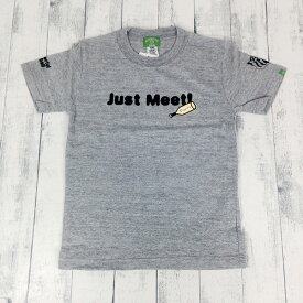 タイガースキッズTシャツ　700540　Just Meet!!Tigers　ジャストミートタイガース　阪神　応援　プロ野球　プリントキッズTシャツ　CHEER UP　半袖Tシャツ