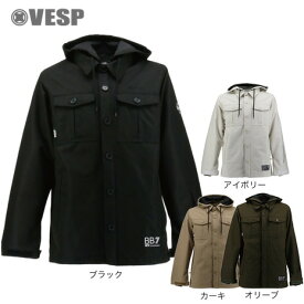 ベスプ（VESP）（メンズ）スノーボード ウェア ジャケット ミリタリーシャツジャケット VPMJ1041
