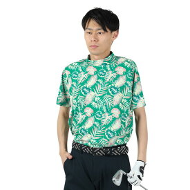 クランク（CLUNK）（メンズ）ゴルフウェア 接触冷感 吸汗 速乾 半袖モック CL5PTG18