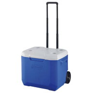 コールマン（Coleman） ホイールクーラー60QT ブルーホワイト 56L 2000027863 クーラーボックス キャンプ…