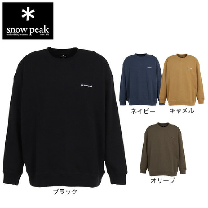 楽天市場】スノーピーク（snow peak）（メンズ）トレーナー スウェット 