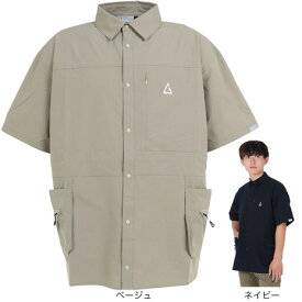 ロジャーエーガー（ROGEREGGER）（メンズ）スイスブランド 軽量 撥水 4Way ストレッチ 半袖シャツ ヤマシャツ デュアル RE23SVT5610020
