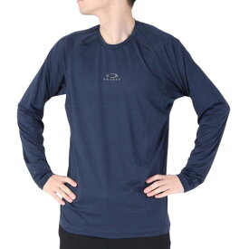オークリー（OAKLEY）（メンズ）USサイズ 夜間でも安心 反射仕様 吸汗 長袖Tシャツ ロンT O Fit Rc LS Tee FOA404407