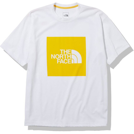 【500円引きクーポン】 ノースフェイス THE NORTH FACE ショートスリーブカラードスクエアロゴティー サミットゴールド トップス ファッション通販 メンズ クルーネック NT32234 SG 半袖Tシャツ