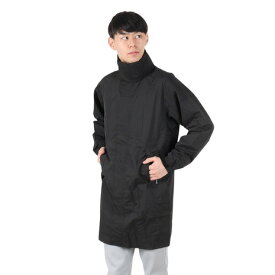 カジメイク（KAJIMEIKU）（メンズ、レディース）レインコート 雨具 防水 バッグインコート 7590 ブラック