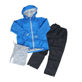 カジメイク（KAJIMEIKU）（キッズ）雨具 防水 子供用レインスーツ 上下セット 7560 ブルー