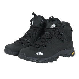 ザ・ノース・フェイス（THE NORTH FACE）（レディース）トレッキングシューズ 登山靴 山登り クレストン ハイク ウォータープルーフ NFW52321 KK ブラック 防水透湿