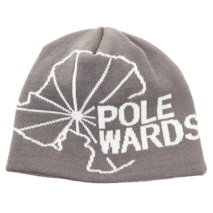 ホットセール POLEWARDS ポールワーズ ニット帽 ビーニー グレー フリー a-factory2012.com