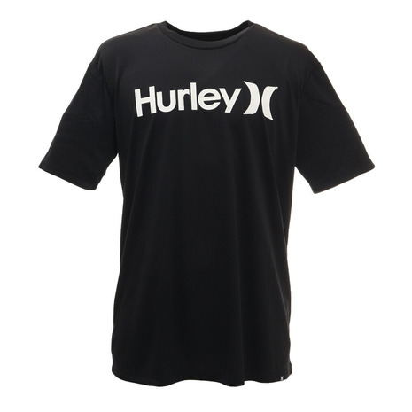 ハーレー HURLEY ラッシュ ティー ショート スリーブ ONE 出色 ONLY 値引き メンズ MRG2100007-BLK AND