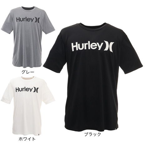 ハーレー（HURLEY）（メンズ）ラッシュガード 半袖 Tシャツ ショートスリーブ ONE AND ONLY MRG2100007 UVカット 水陸両用 紫外線対策 UPF50 