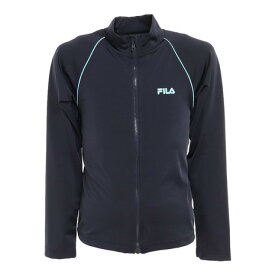 フィラ（FILA）（キッズ）スクール水着 ラッシュガード 長袖 フードなし 子供 男の子 女の子 UVカット 紫外線対策 128202NSA 150 160 180