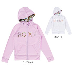 ロキシー（ROXY）（キッズ）水着 ラッシュガード 長袖 パーカー 子供 女の子 ガールズ UVカット 水陸両用 MINI MERMAID TLY231106 130 140 150