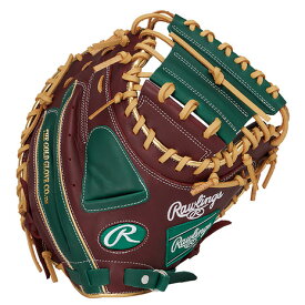 ローリングス（Rawlings）（メンズ）軟式用グラブ 捕手用 野球グローブ 一般 ハイパーテック COLOR SYNC GR5FHTC2AF-SH/DGRN