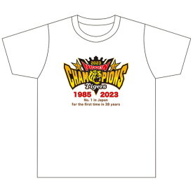 RT NPB（RT NPB）（メンズ）阪神タイガース 半袖 日本シリーズ2023 優勝記念 Tシャツ ホワイト 2023n-012
