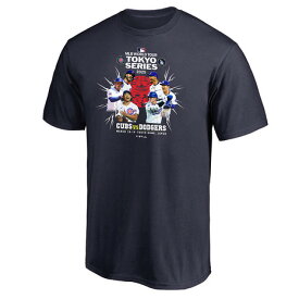 MJ・MLB（MJ・MLB）（キッズ）【MLB 東京シリーズ】野球ウェア ジュニア WORLD TOUR TOKYO SERIES 半袖Tシャツ ML01-25SS-0023-NVY-Jr