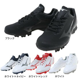 ミズノ（MIZUNO）（キッズ） 野球スパイク ジュニア ポイント ウエーブライトレボ 11GP2221J