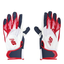 【ポイント10倍！要エントリー★12/11 1:59まで】ニューバランス（new balance）（メンズ）野球 ウォッシャブル バッティング用グローブ 両手用 LAG45604WRV