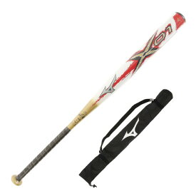 ミズノ（MIZUNO）（メンズ）ソフトボール用バット 3号 ミズノプロ エックス01 84cm/平均710g 1CJFS10884 01710 ケース付 ミドルバランス