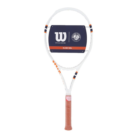ウイルソン（Wilson）（メンズ、レディース）硬式用テニスラケット CLASH 100L V2 ROLAND GARROS 2023 WR128111U2