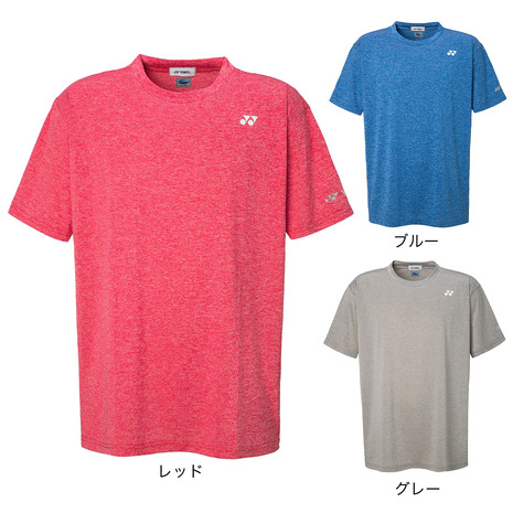 ヨネックス（YONEX）（メンズ、レディース） テニスウェア Tシャツ メンズ RWX20003 半袖 吸汗速乾 ワンポイントロゴ
