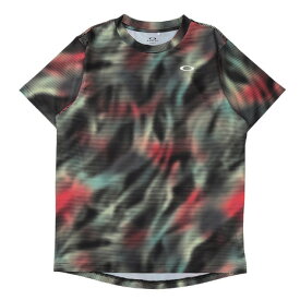 オークリー（OAKLEY）（メンズ）テニスウェア SLANT GRAPHIC メッシュ 半袖Tシャツ FOA409034