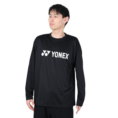 スーパースポーツゼビオ市場店 ヨネックス 市場 YONEX Tシャツ ロングスリーブTシャツ 16158-007 送料無料 メンズ 長袖