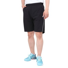 ルコックスポルティフ（lecoqsportif）（メンズ）テニスウェア ハーフパンツフレックス QTMXJD90 BK