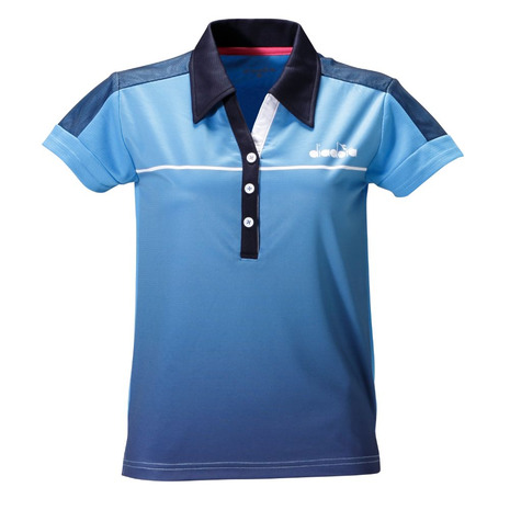 ディアドラ diadora レディース ゲームシャツ DTG0395-60 テニス バドミントン ポロシャツ 驚きの価格が実現 ウェア 全国どこでも送料無料 半袖