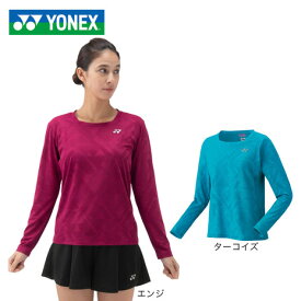 【5%OFFクーポン対象！8/14まで】ヨネックス（YONEX）（レディース）テニスウェア 長袖 Tシャツ 16718