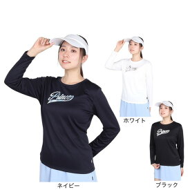 プリンス（PRINCE）（レディース）テニスウェア レディース ロングスリーブシャツ 吸水速乾 UPF50 リサイクル WF4092