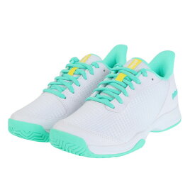 プリンス（PRINCE）（レディース）オールコート用 テニスシューズ レディース DPS413-374 DPS413 374 WHT/EMG