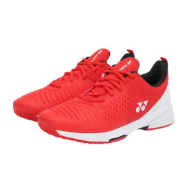 ヨネックス（YONEX）（レディース）オムニクレーコート用 テニスシューズ レディース パワークッション ソニケージ3 GC SHTS3LGC-713