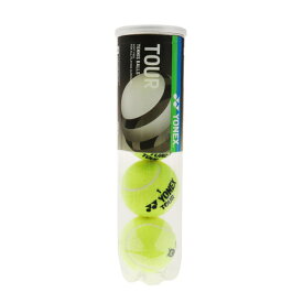 ヨネックス（YONEX）（メンズ、レディース、キッズ）硬式用テニスボール ツアー 4個入 TB-TUR4P-004