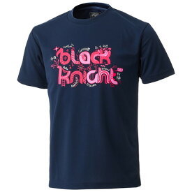 ブラックナイト（blackknight）（メンズ、レディース）バドミントンウェア ドライTシャツ T-4103U-NVY